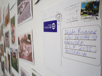 Postcards, Installation, 2005